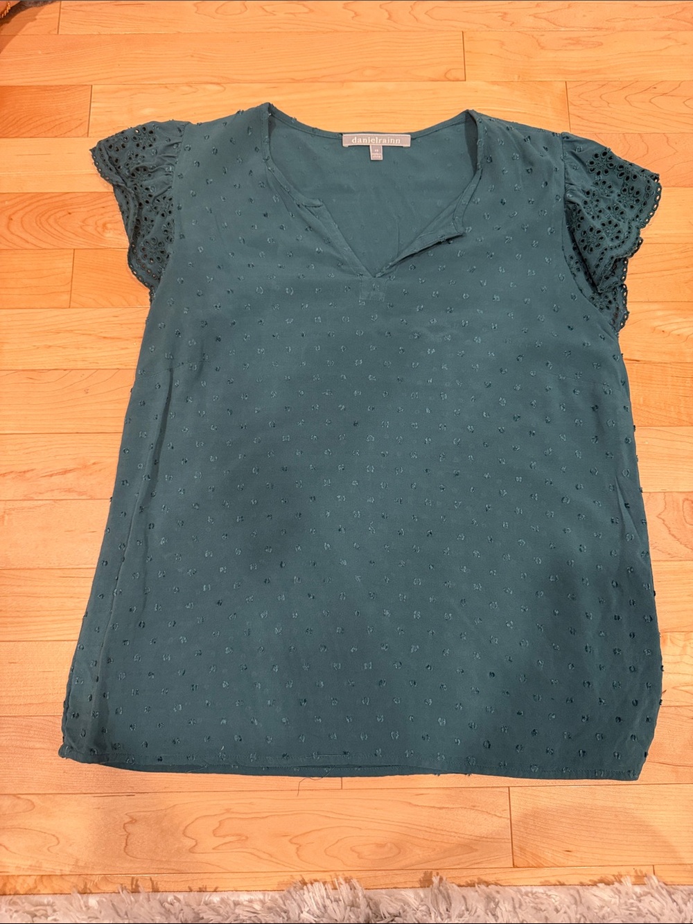 Danielrainn Green Blouse XS